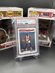 Michael Jordan PSA 9 1991 Hoops #55 MINT - Picture 1 of 3