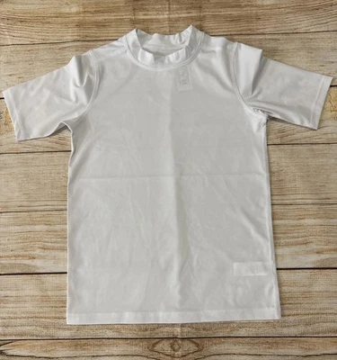 Top Rashguard manga corta The Children's Place para niños talla L (10/12) blanco Foto 1 de 4