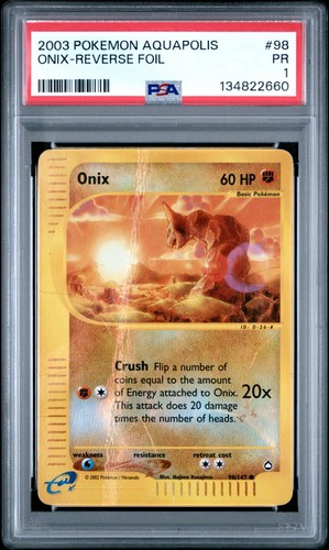 Pokemon WotC Aquapolis Reverse Holo Card #79 Grimer PSA 8 | eBay