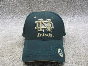 Notre Dame Fighting Irish Hat Cap Strap Back Mens Green NCAA Football Shamrock - Picture 1 of 12