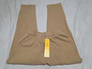 Jogger Yellow Label Co NUOVO cordoncino seppia orlo invecchiato taglia small W24xL27 - Foto 1 di 12