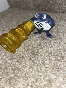 Vintage 1999 Tomy Poliwrath Pokemon Mini Figur + Zubehör - Bild 1 von 6
