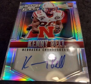 2015 Prizm Draft Picks #207 Kenny Bell Base Autograph Auto Nebraska Cornhuskers - Picture 1 of 3