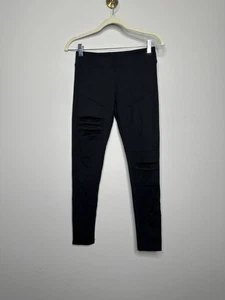 Pantalones de Moto NESH Hechos en Nueva York Ciudad de Nueva York Rodilla Dividida Ventilados Negros Para Mujer Pequeños - Imagen 1 de 4
