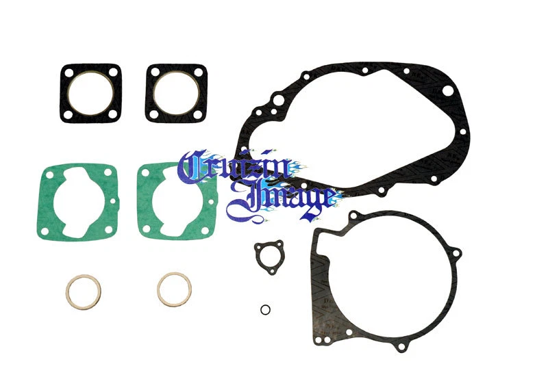 73-78 Suzuki GT185 Engine Gaskets Reproduction CI-GT185GS - Imagem 1 de 1