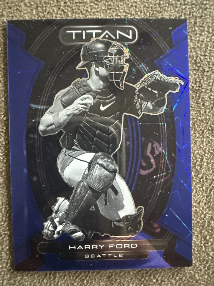 2023 Panini Chronicles #10 Harry Ford Titan Blue Lazer /99 - Image 1 of 3