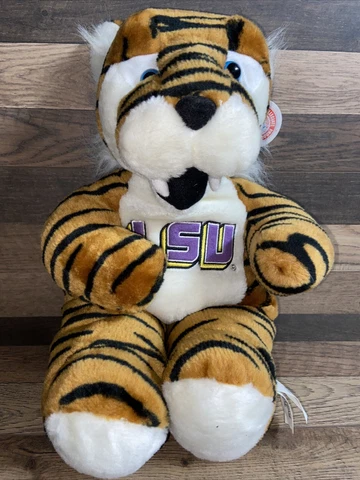 LSU plush tiger 14” NWT Cover