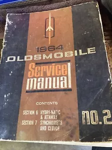 1964 Oldsmobile Service Manual No. 2; - Picture 1 of 1