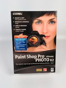 Corel Paint Shop Pro Photo X2 Ultimate PC Software CIB