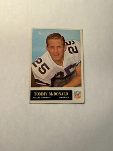 1965 PHILADELPHIA GUM # 49 TOMY McDONALD (HOF) DALLAS COWBOYS EX - Bild 1 von 2