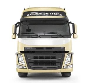 Werbung Namensschild weiß passend für Volvo FMX 2021+ LKW Logo LKW Zubehör - Bild 1 von 8