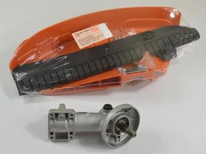 Genuine STIHL Trimmer GEAR CASE HEAD GEARBOX & GUARD FS FS-R 130 131 111 110 - Picture 1 of 7