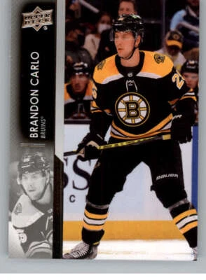 2021-22 Upper Deck #263 Brandon Carlo NM-MT Bruins - Image 1 of 2