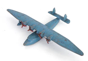 Dinky Flying Boat 60w Blue SUPER RARE Aircraft Aeroplane Toy Meccano Vintage - Picture 1 of 14