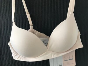 Puma MICROFIBRE soft Bra Padded Non Wired Seamless Bra push up rose dust 34A - Picture 1 of 3