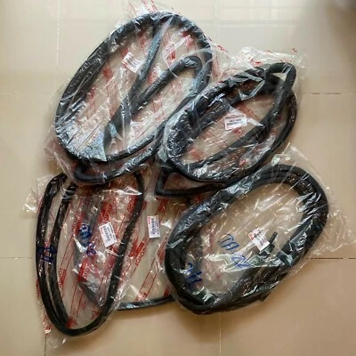 TOYOTA CELICA TA22 TA20 RA20 HARDTOP COUPE WEATHERSTRIP RUBBER SEAL 5PCS - Image 1 of 2