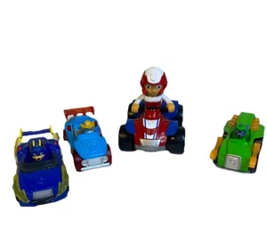 Set Paw Patrol Rescue Pups Ryder ATV 4 Rad Fahrzeug Figur plus 3 Minis - Bild 1 von 10