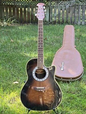 Guitarra Eléctrica Acústica Ovation 1527 y Estuche Original Foto 1 de 4