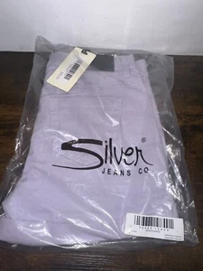 Silver Jeans Co. Lacy- Lavender Girls Shorts Size 14 NWT - Picture 1 of 5