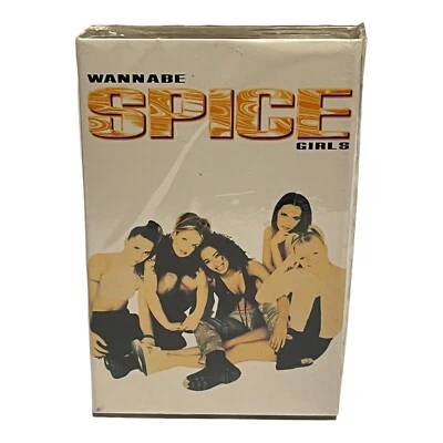 Spice Girls Wannabe Cassingle Audio Cassette Single 1996 Virgin Records NEW OOP - Image 1 of 2