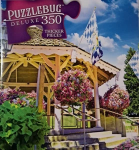 350 Pieces Jigsaw Puzzle Washington Bavarian Pavilion 20 X 12 Puzzlebug Deluxe - Picture 1 of 3