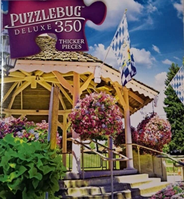 350 Pieces Jigsaw Puzzle Washington Bavarian Pavilion 20 X 12 Puzzlebug Deluxe - Image 1 of 3