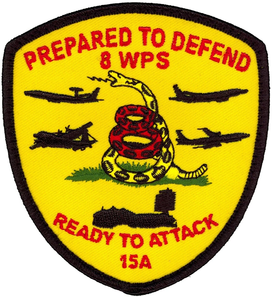 USAF 8th WEAPONS SQUADRON PATCH – USAFWS WIC CLASS 2015 A - Image 1 of 1