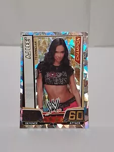 WWE AJ LEE CHAMPION TOPPS SLAM ATTAX SUPERSTARS 2013 WRESTLING CARD DIVA AEW WWF - Picture 1 of 2