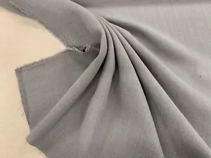 Wiltshire Flax Linen Blend Whisper Grey 140cm wide Curtain/Upholstery Fabric - Picture 1 of 2