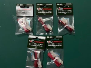 Kato 24-841 Turnout Extension Cord (90cm/35') - N Scale 5Packs From Japan New - Picture 1 of 2