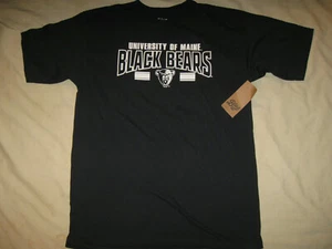 Camiseta Maine Osos Negros Nueva con Etiquetas Para Hombre Grande UM NCAA Mangas Cortas Azul 84 - Imagen 1 de 3