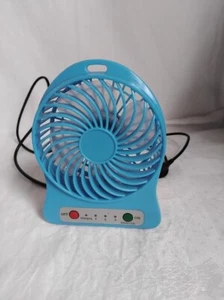Mini ventilador de escritorio USB recargable - Imagen 1 de 3