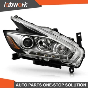 Labwork Headlight For 2015-16 Nissan Murano Halogen LED DRL Projector Right Side - Picture 1 of 2