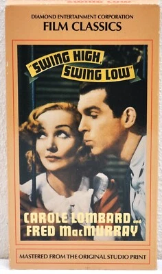 SWING HIGH, SWING LOW   Fred MacMurray, Carol Lombard    VHS  Diamond D1058 - Image 1 of 4