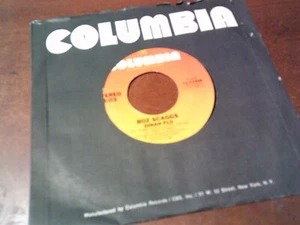 BOZ SCAGGS DINAH FLO / MISS SUN 45 RPM RECORD - Picture 1 of 3