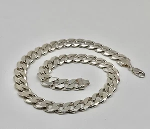 Cadena blindada de plata de ley 925 15 mm - 55 cm - 183 g - Imagen 1 de 3