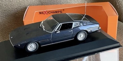 Maxichamps / Minichamps ~1969 Maserati Ghibli Coupe -Brown Metallic~ 1:43 Scale - Image 1 of 4