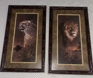 "Juego grande de marcos Jungle Safari 2004 24x14"" interiores para el hogar" - Imagen 1 de 19