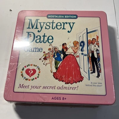 Mystery Date Nostalgia 1965 Game -  Collectible Tin Vintage Classic Board Game - Image 1 of 4