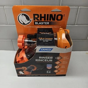 Autocaravana Camco 39082 NUEVO Rhino Blaster transparente 45 grados tanque de retención enjuagador - Imagen 1 de 5
