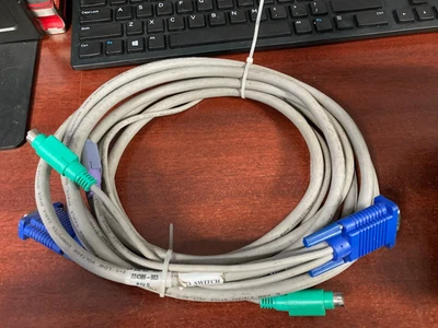 Cable de CPU a caja de conmutación HP Compaq 224386-003 259443-0001 12 pies Foto 1 de 2