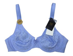 Wacoal Halo Lace Molded Underwire Unpadded Bralette Women's Bra 36C NWT