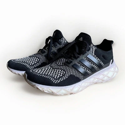 Adidas Ultraboost Web DNA Black Pink White Running Shoe GY9093 Women's Size 8.5 - Image 1 of 4
