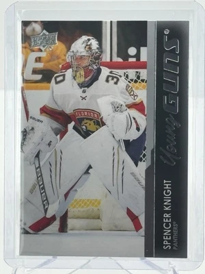 2021-22 Upper Deck Series 1 - Young Guns Spencer Knight #223 (RC) - Image 1 of 2