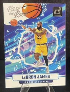 Pase de baloncesto Donruss Panini 2024-25 The Rock #4 LeBRON JAMES LA Lakers - Imagen 1 de 2