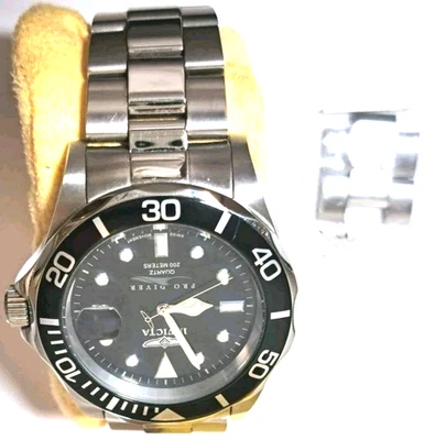 Reloj de Buceo Invicta Pro Modelo 5017 Correa de Acero Inoxidable con Estuche y Manual / Funciona  Foto 1 de 4