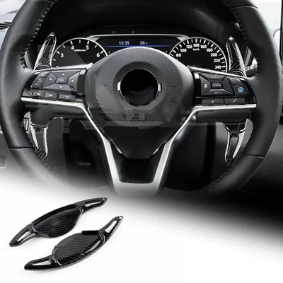 2x Steering Wheel Paddle Shifter Extend For Infiniti QX50 QX55 QX60 Q50 Q60 - Image 1 of 4