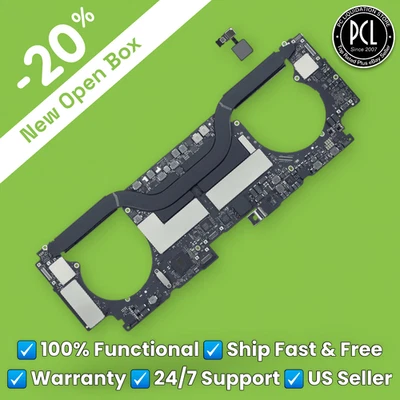 MACBOOK PRO 15" A1707 2016 LOGIC BOARD i7 2.6GHz 16/256GB Radeon Pro 450 - Image 1 of 3