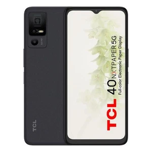 TCL 40 Nxtpaper 5G Black 256GB Unlocked Smart Phone - Picture 1 of 2