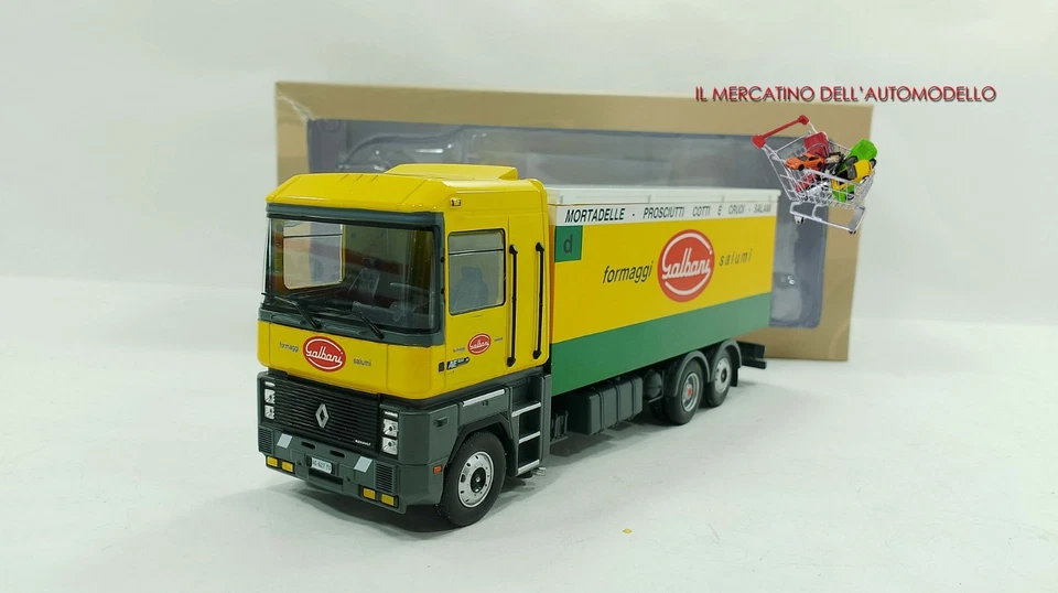 RENAULT MAGNUM GALBANI 143 IXO CAMION VINTAGE DEA ,NO OLD CARS, ELIGOR,LBS - Immagine 1 di 4